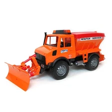 1/16 Winter/Service Spreader Truck With Snow Blade By Bruder 2572