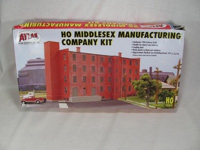 HO SCALE ATLAS MIDDLESEX MANUFACTURING COMPANY INDUSTRY BUILDING KIT