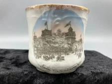 ANTIQUE GRAND UNION HOTEL SARATOGA NEW YORK SOUVENIR CHINA CUP