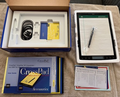 CrossPad Portable Digital Notepad CP41001-01XPAD Powers On | eBay