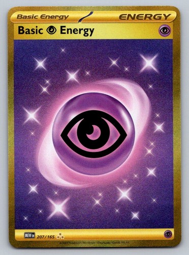 Pokemon 151 Psychic Energy 207/165 Hyper Rare NM