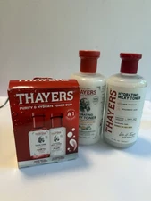 Thayers Hydrating Toner Bundle – Purify & Hydrate Duo + 2 Full-Size Milky Toners
