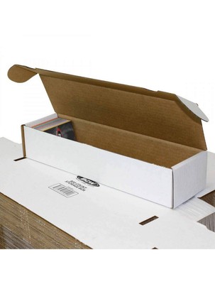 BCW 800ct Trading Card Storage Boxes - 10 Pack | Organizer for Sports Cards M...