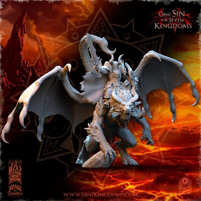 1x Realms of Mayhem Vrolok Manticore Beholder für Chaos Fantasy Tabletop