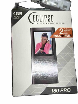 Eclipse 180 Pro 4GB Video and MP3 Player, FM Tuner, Camera, Rechargeable