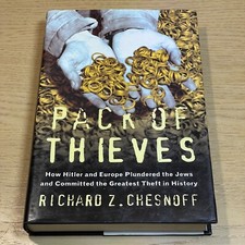 Richard Z Chesnoff PACK OF THIEVES hb dj  2000 first UK edition