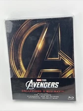 Avengers: 3-Movie Collection Blu-Ray Limited Edition SteelBook Region Free