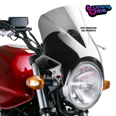 PUIG WINDSCHILD UNIV. MOD. WINDY FUR HONDA VTR250 97' - 08' RAUCHGRAU
