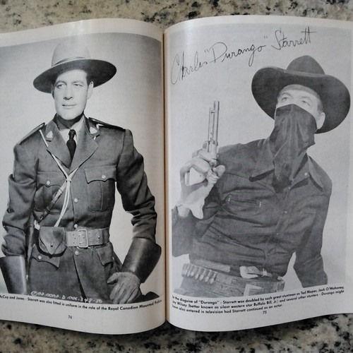 Charles Durango Starrett SIGNED Photo Book 30s Movie Actor Westerns Cowboy Star - Picture 5 of 10