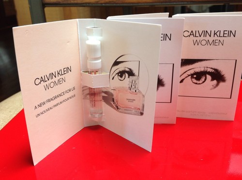 Calvin Klein WOMEN EDP for Women spray sample size 1.2 ml-YOU GET 3 SAMPLES - Picture 4 of 6