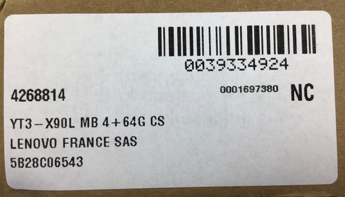 Nuevo, Lenovo 5B28C06543 YT3-X90L MB 4+64G CS, Blade3_10_MB_H302 - Imagen 7 de 8