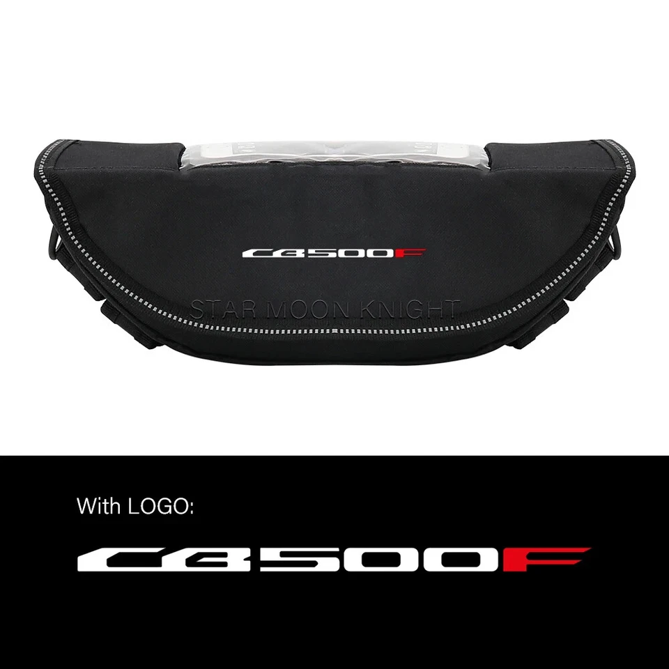 For Honda CB500X CB500F Waterproof Bag Storage Handlebar bag Travel Tool bag — 第 2/4 张图片