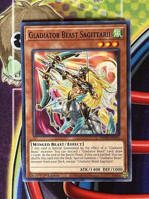 Yugioh Gladiator Beast Sagittarii MP20-EN155 Single | eBay