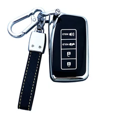Yuebutor Key Fob Cover Case Fit for Lexus ES350 NX300h RC RX IS 300 350 200t