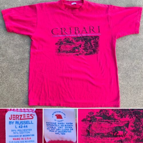 Vintage Single Stitch T Shirt Doubleday Printing Pittsburgh PA