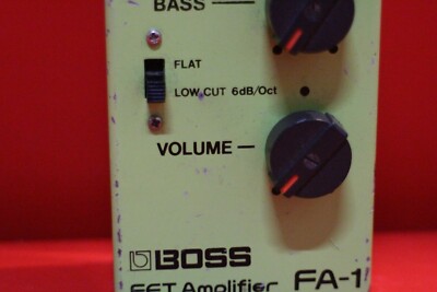 Vintage Boss FA-1 FET Amplifier Clean Booster Compact Pedal Roland