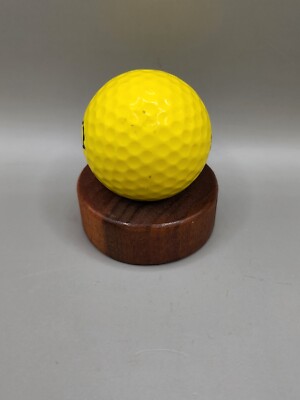Golden Bear Logo Golf Ball Nicklaus Collectors Display