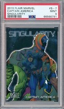 2019 Flair Marvel Trading Cards Checklist and Odds 25