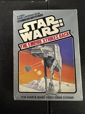 Star Wars The Empire Strikes Back Parker Brother Atari 2600 Sears Video Game OVP