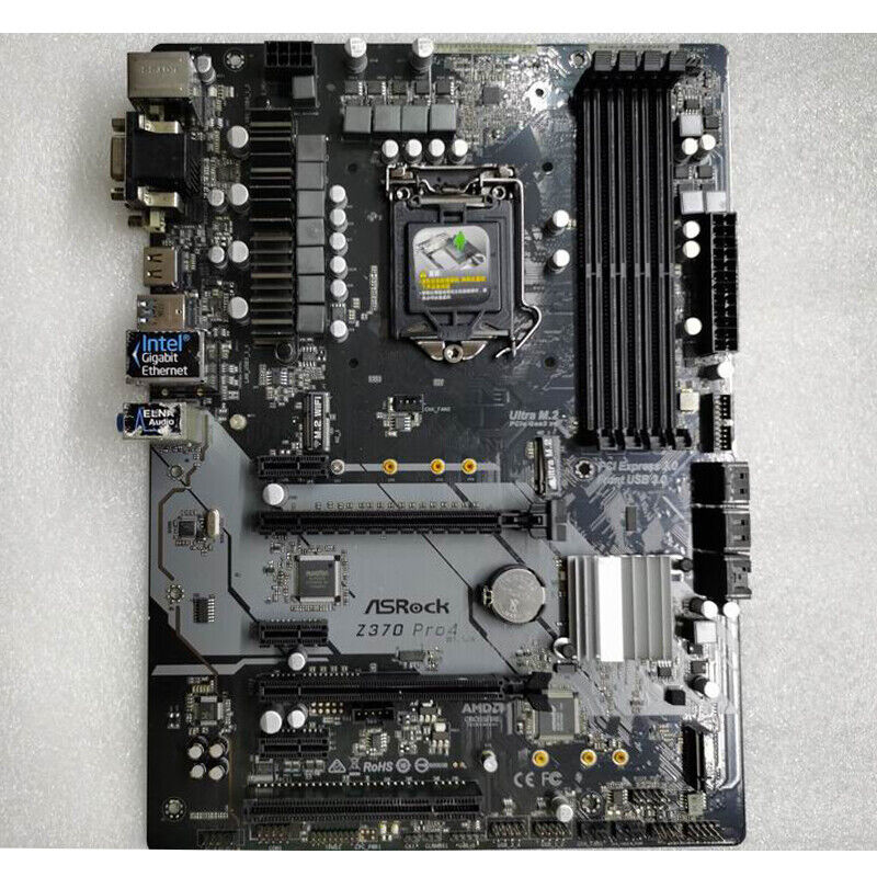 For ASROCK Z370 PRO4 Motherboard Z370 LGA1151 Mainboard | eBay For ASROCK Z370 PRO4 Motherboard Z370 LGA1151 Mainboard | eBay