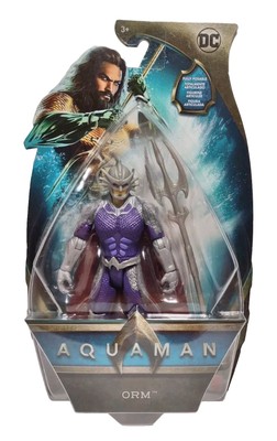 DC Aquaman Movie Orm 6'' Action Figure Trident 2018 Atlantean Posable New