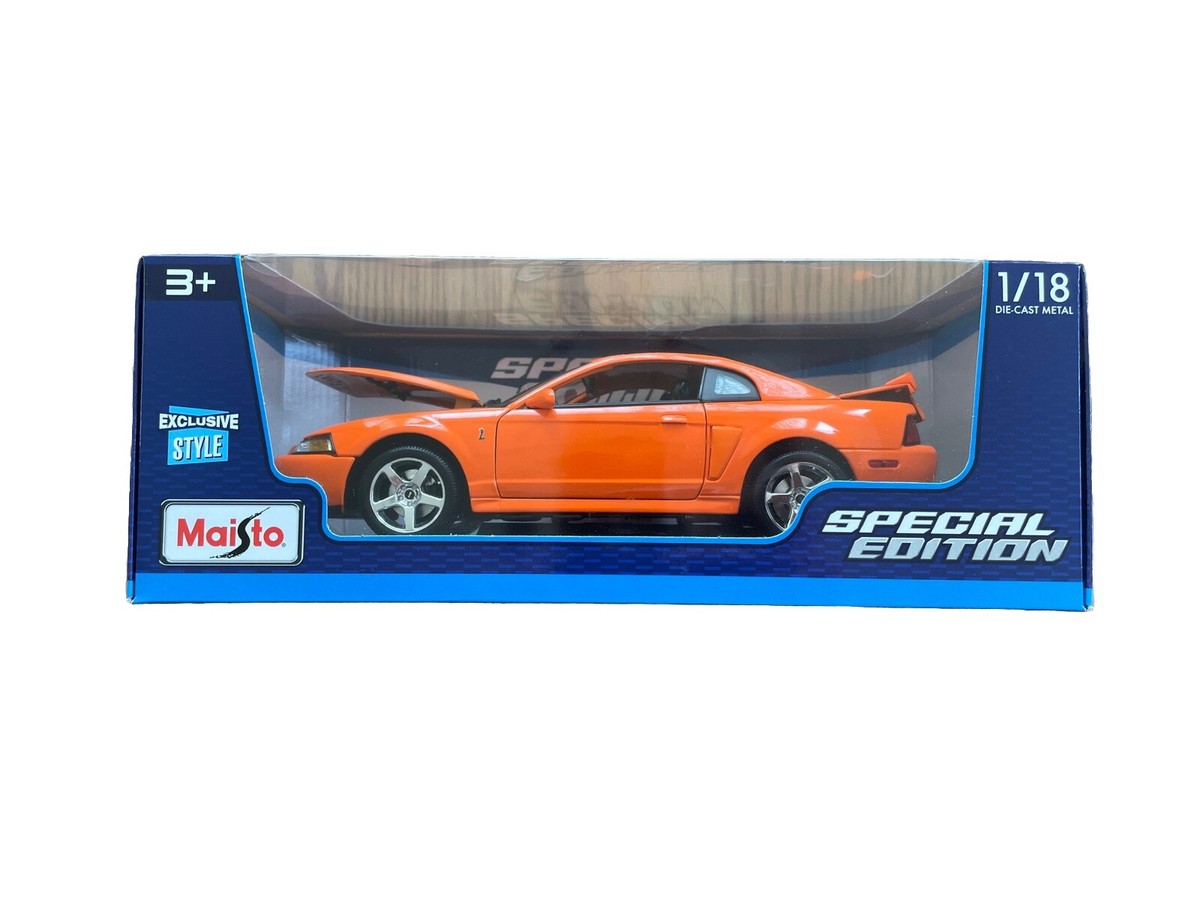 03-04 Mustang Cobra SVT Comp Orange 1/18th Special Edition 03-04 Mustang Cobra SVT Comp Orange 1/18th Special Edition