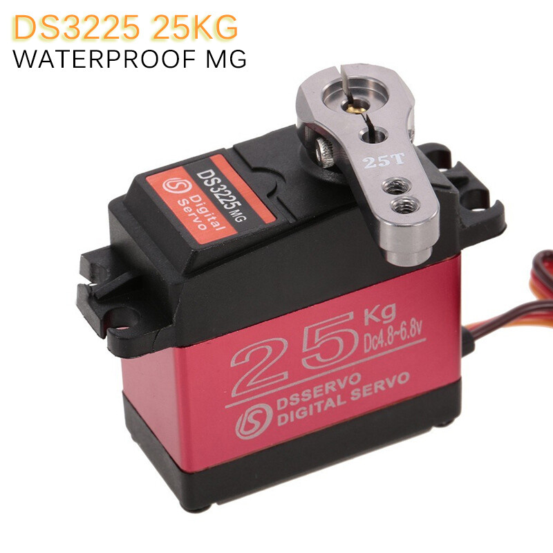 180 Degree Metal Gear High Torque Waterproof Digital Servo For RC Airplane