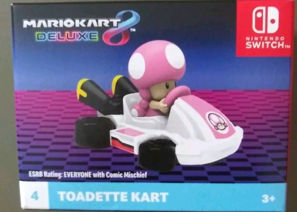 2024 McDonald's Happy Meal Mario Kart 8 Deluxe Toadette Nintendo Toy #4
