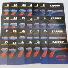 LOT OF 28 NES ZAPPER INSTRUCTION MANUALS Vintage Nintendo Entertainment System