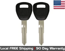 2x New Replacement Transponder Key for Select Acura Vehicles PHILIPS 46 "V" chip
