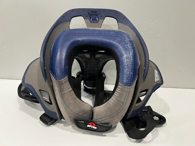 EVS RC Evo Evolution Race Collar Neck Brace Blue Gray Small ATV MX Moto BMX