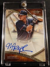 2017 MAX KEPLER TOPPS TIER ONE AUTOGRAPH AUTO 257/300 TWINS (329) 