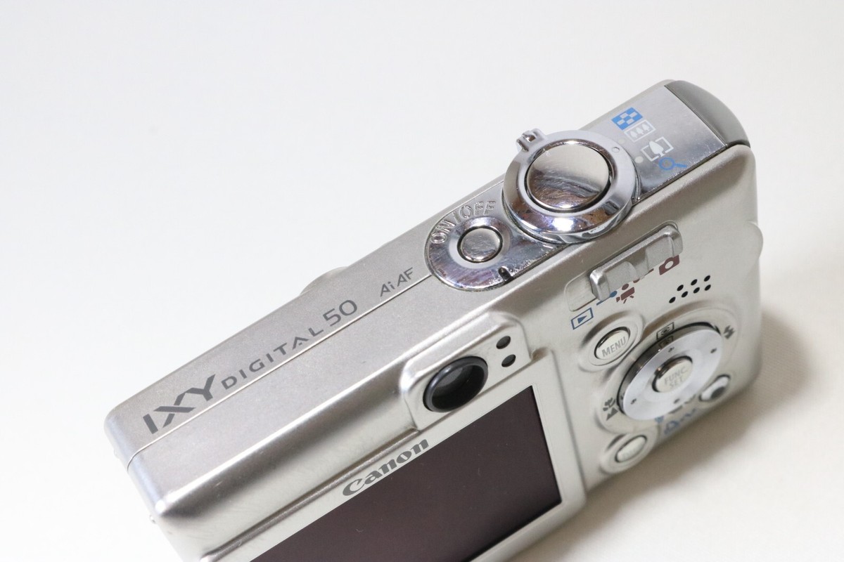 Canon IXY DIGITAL 50 4.0メガピクセル 週末限定値下げ】Canon IXY DIGITAL 50 4.0メガピクセル - メルカリ
