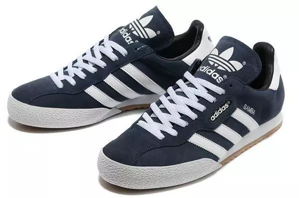 læder Gnide Garderobe Mens ADIDAS Originals Trainers Samba Super Navy Suede New Shoes Sale Size  7-12 | eBay