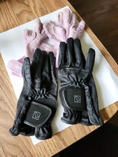 Ssg Kids Black  Show Riding Gloves Xxs And A Regular Set  Purple Free Shipping