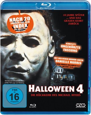 HALLOWEEN 4 (BLU-RAY) - HALLOWEEN 4   BLU-RAY NEU