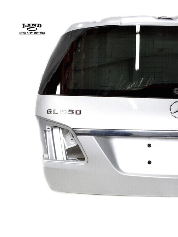 MERCEDES X166 CLASE GL TAPA MALETERO TRASERO PUERTA LEVADIZA GL350 GL450 GL550 PLATA IRIDIO Foto 3 de 4