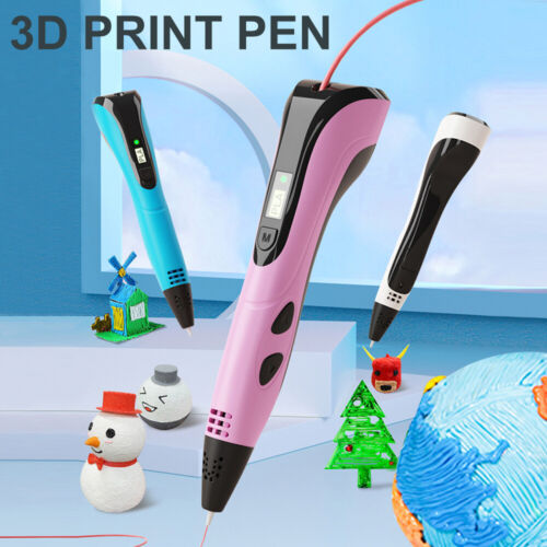 Set penna per stampa 3D per bambini penna stampante 3D con filamento 200M PLA/ABS regalo bambini - Foto 2 di 27