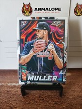 2022 Topps Fire #97 Kyle Muller rookie card. rookie card picture