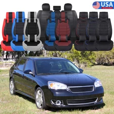 For Chevrolet Malibu Maxx 04-07 Car Seat Covers Full Set Leather 5-Seat Cushion