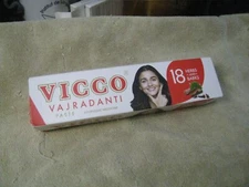 Vicco Vajradanti Herbal Toothpaste Ayurvedic Gums Teeth 200g, USA SELLER 05/2026