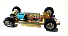 NEW H&R Racing HRCH11 Adjustable Chassis with 18,000 RPM Motor 1:24 Slot Car