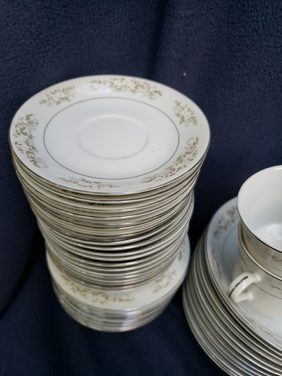 INTERNATIONAL SILVER CO. #326 SPRINGTIME BONE CHINA. ASSORTED LOT