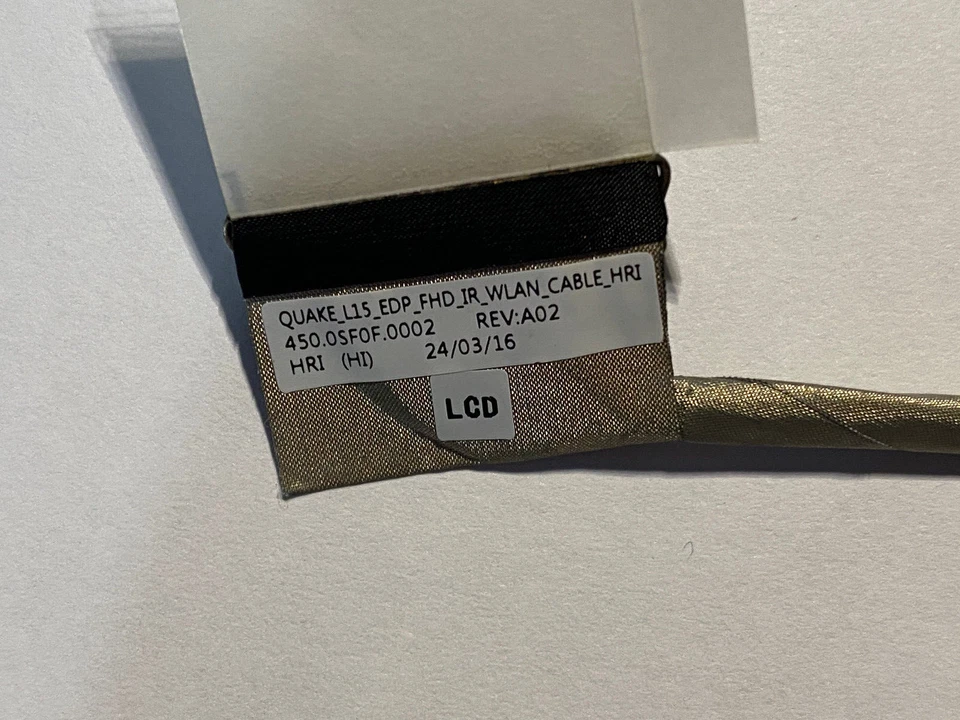 DELL LATITUDE 3540 LCD SCREEN CABLE IR MODEL P/N WV1YV / 0WV1YV — 第 3/4 张图片