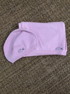lacoste bonnet rose