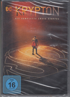 KRYPTON - DIE KOMPLETTE ERSTE STAFFEL ! 2-DVD Box DC NEU OVP in Folie