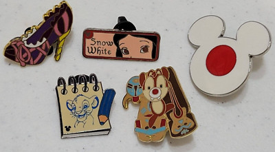 Disney Snow White 2007 2008 Hidden Mickey Pins 1 of 5 ~ 5