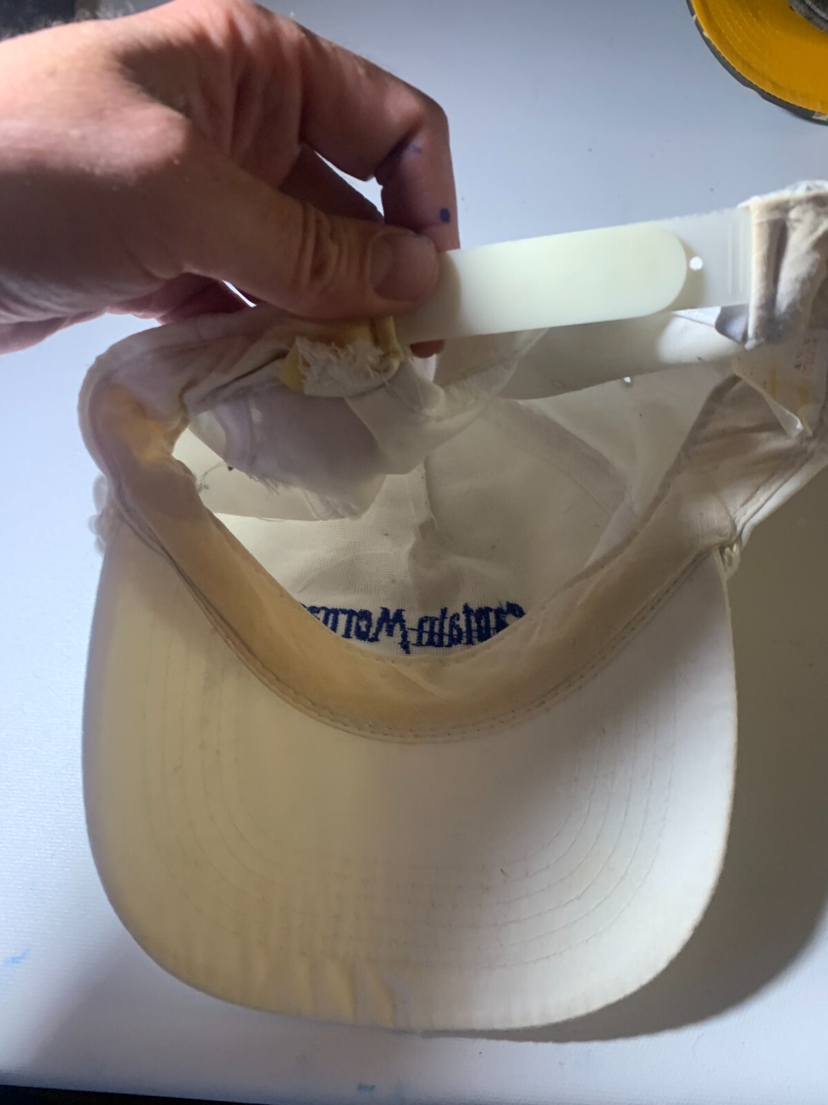 Captain Morgan Hat Cap Snap Back Adjustable White… - image 2