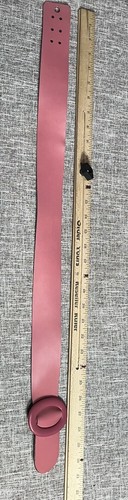 Calderon SZ S Pink Leather Belt 24 to 26 inches - Picture 7 of 7