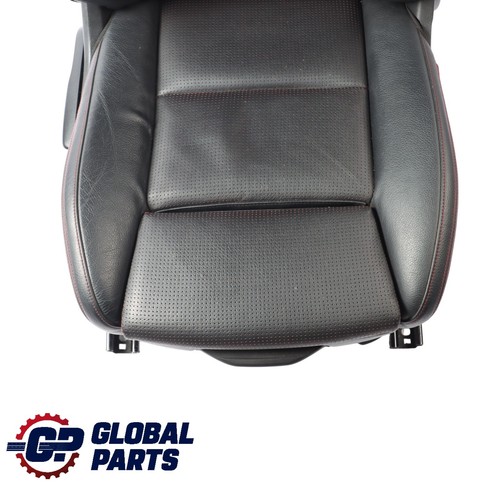 Mercedes X156 Front Right O/S Sport Seat Black Leather Red Thread Interior - Picture 3 of 14